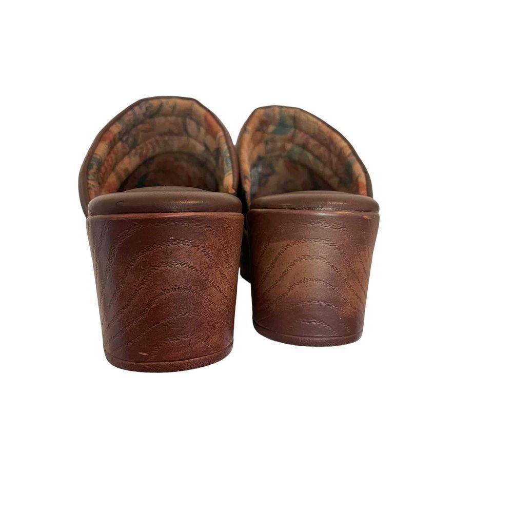 B.O.C Brown Slip-On Mules Type SZ 10M - Picture 3 of 4